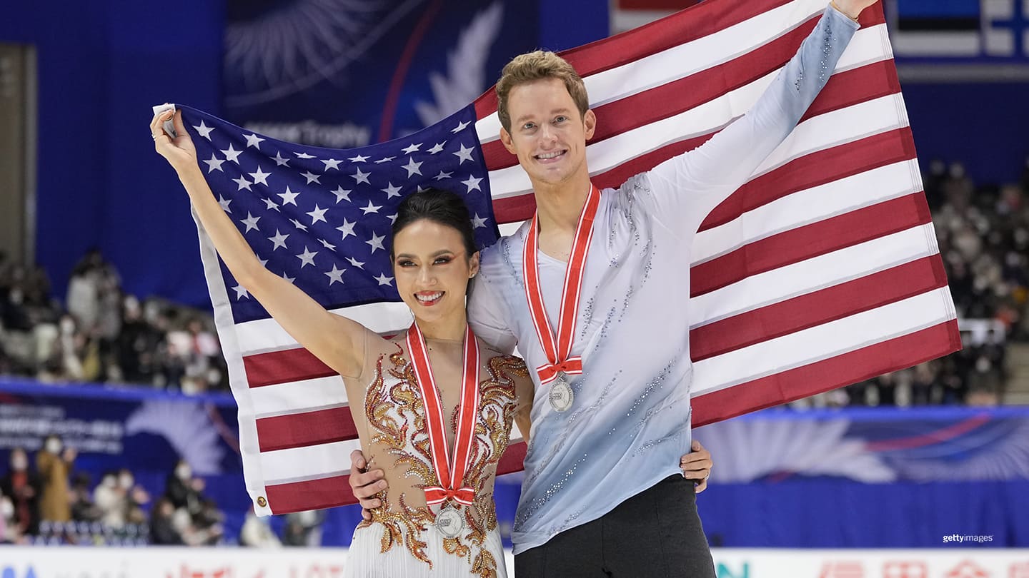 Team USA Madison Chock & Evan Bates Punch Ticket To Another Grand Prix Final With RunnerUp
